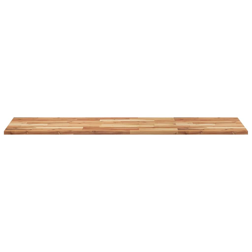 bordplade 120x50x2 cm rektangulær massivt akacietræ