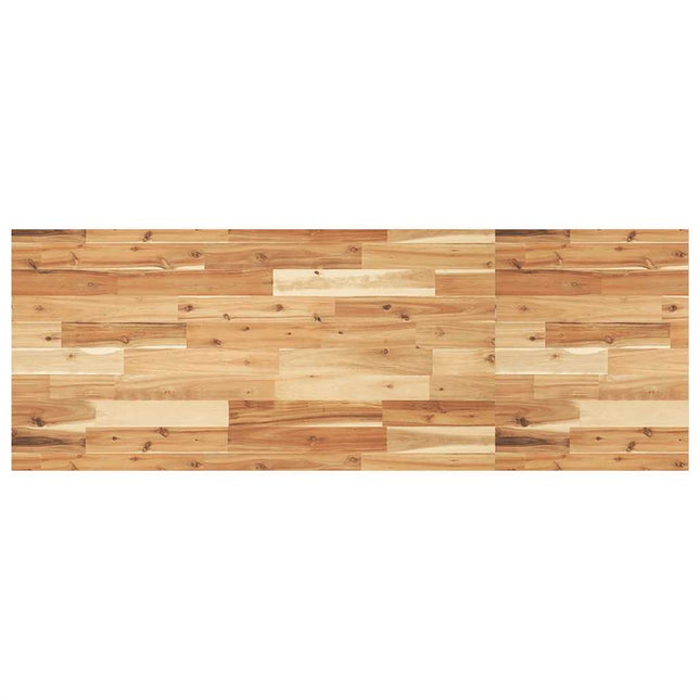 bordplade 140x50x2 cm rektangulær massivt akacietræ
