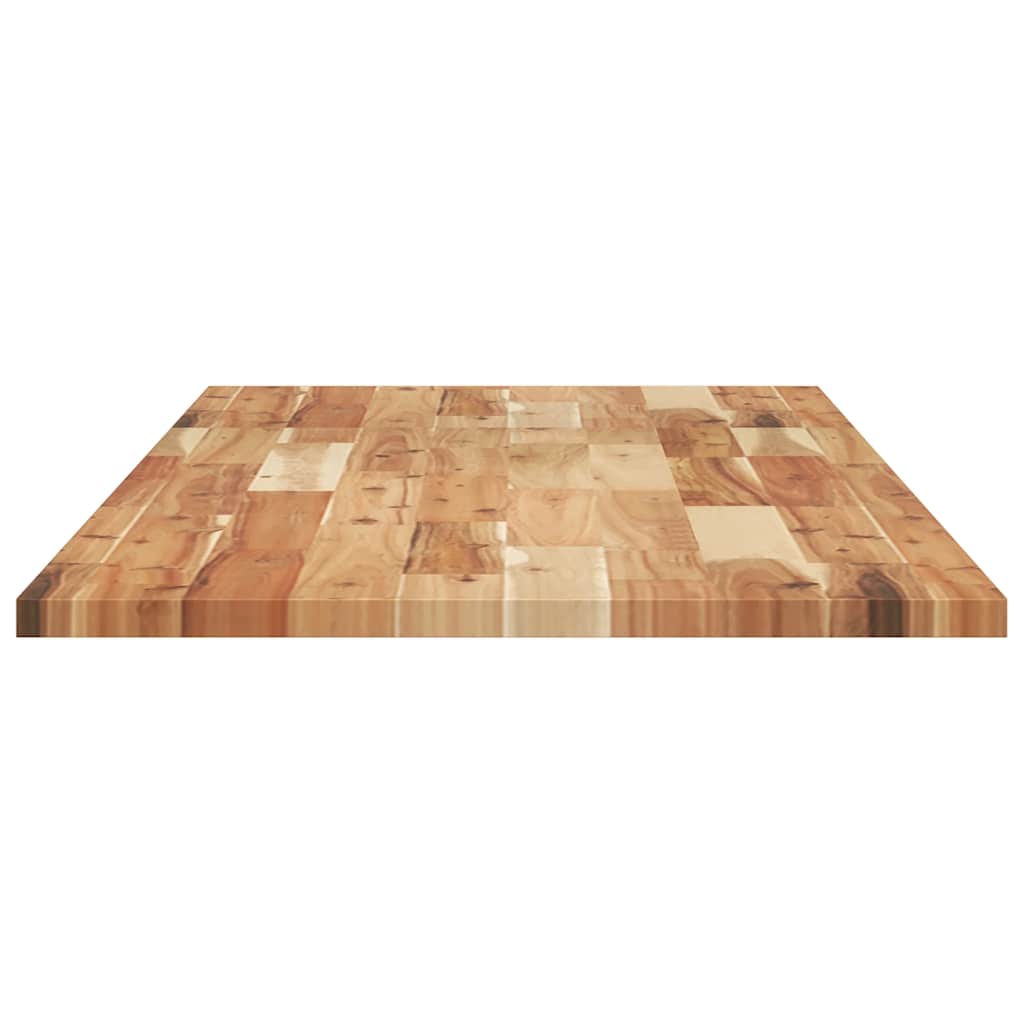 bordplade 140x50x2 cm rektangulær massivt akacietræ