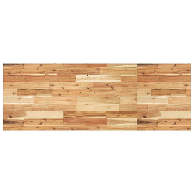 bordplade 160x50x2 cm rektangulær massivt akacietræ