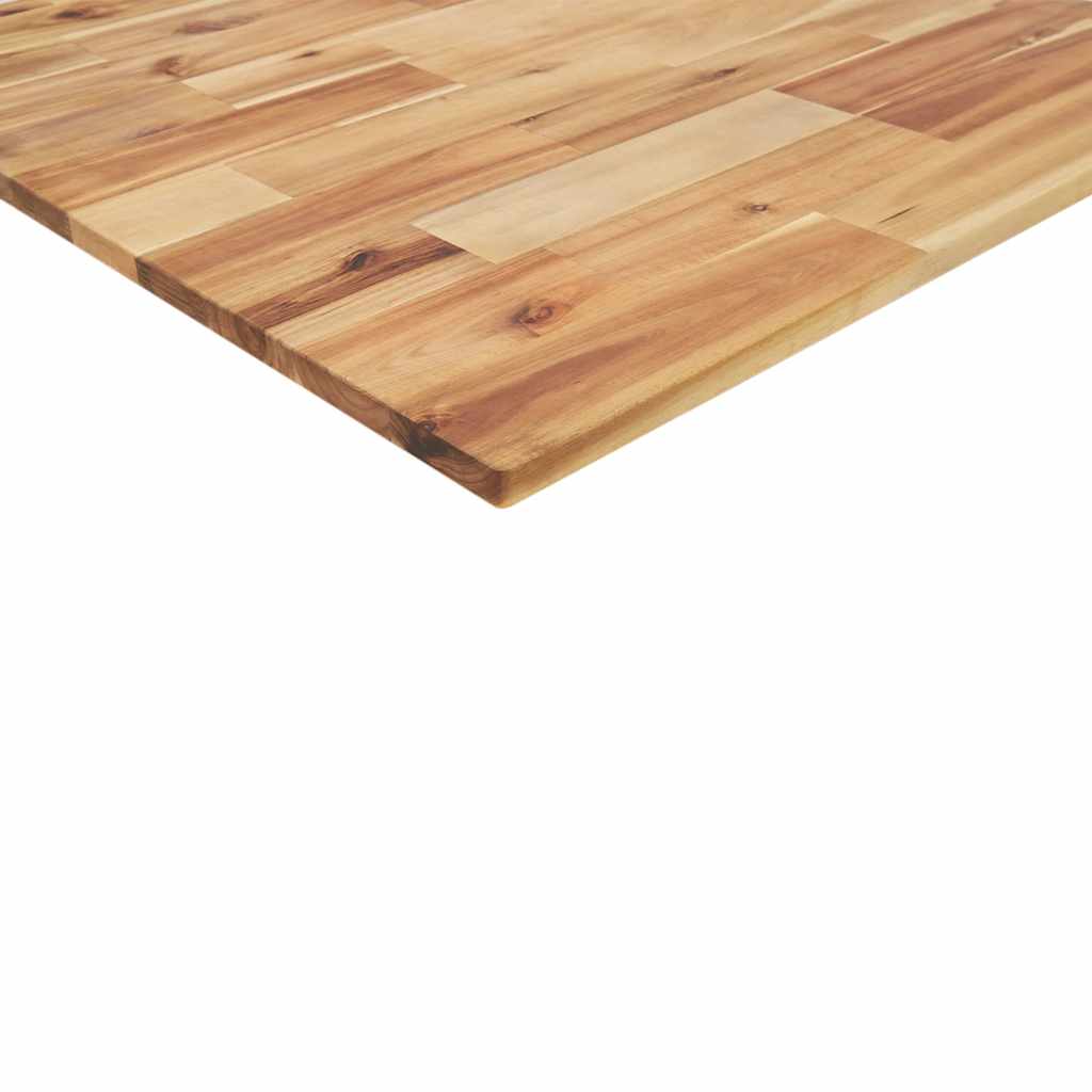 bordplade 120x60x2 cm rektangulær massivt akacietræ