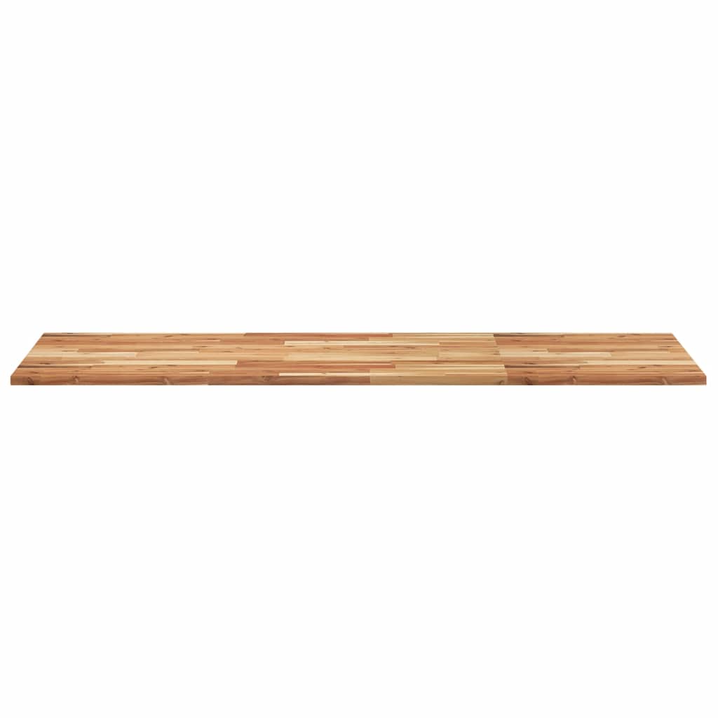 bordplade 140x60x2 cm rektangulær massivt akacietræ