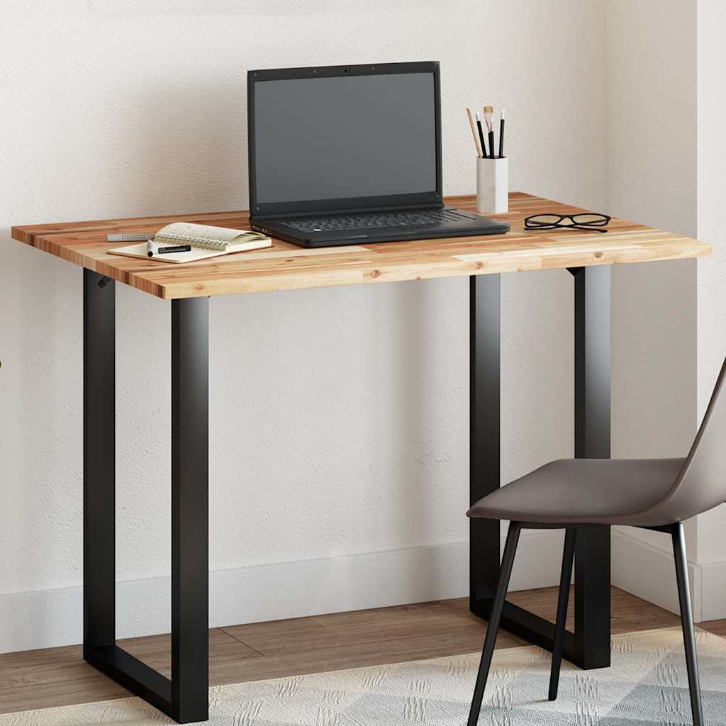 Bordplade 100 × 70 × 2 cm - rektangulær i massivt akacietræ