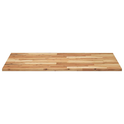bordplade 120x70x2 cm rektangulær massivt akacietræ