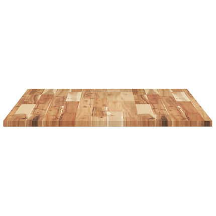 bordplade 120x70x2 cm rektangulær massivt akacietræ