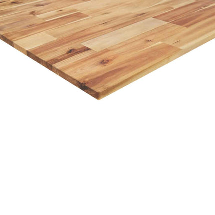 bordplade 120x70x2 cm rektangulær massivt akacietræ