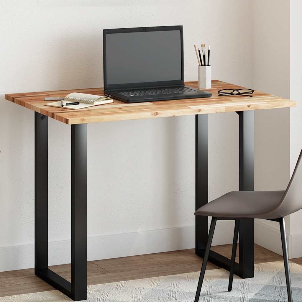 Bordplade 120 × 70 × 2 cm - rektangulær i massivt akacietræ