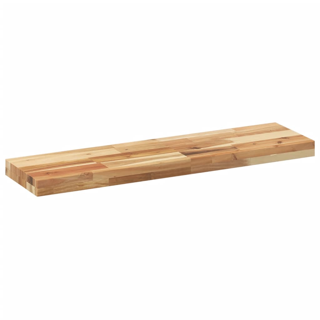 bordplade 80x20x4 cm rektangulær massivt akacietræ