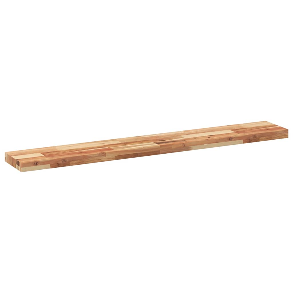 bordplade 140x20x4 cm rektangulær massivt akacietræ