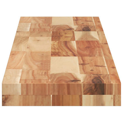 bordplade 140x20x4 cm rektangulær massivt akacietræ