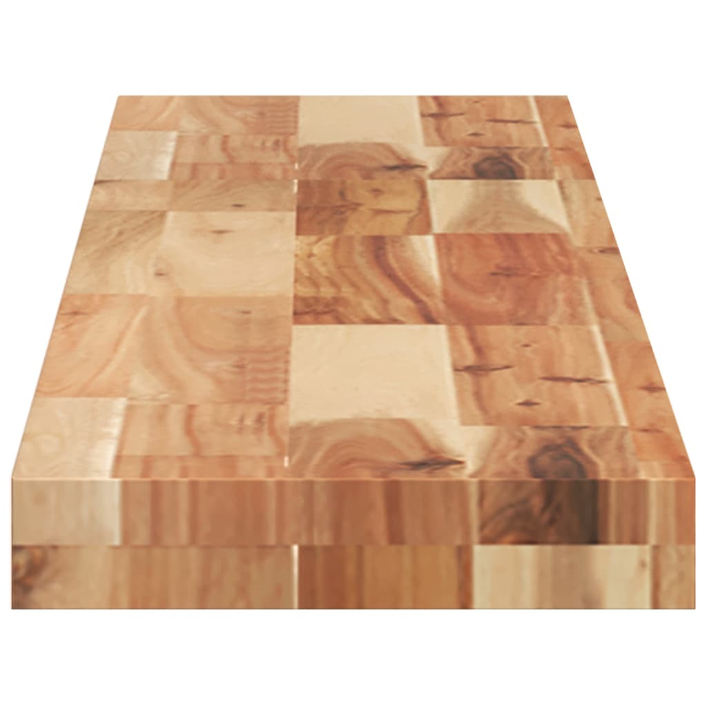 bordplade 140x20x4 cm rektangulær massivt akacietræ