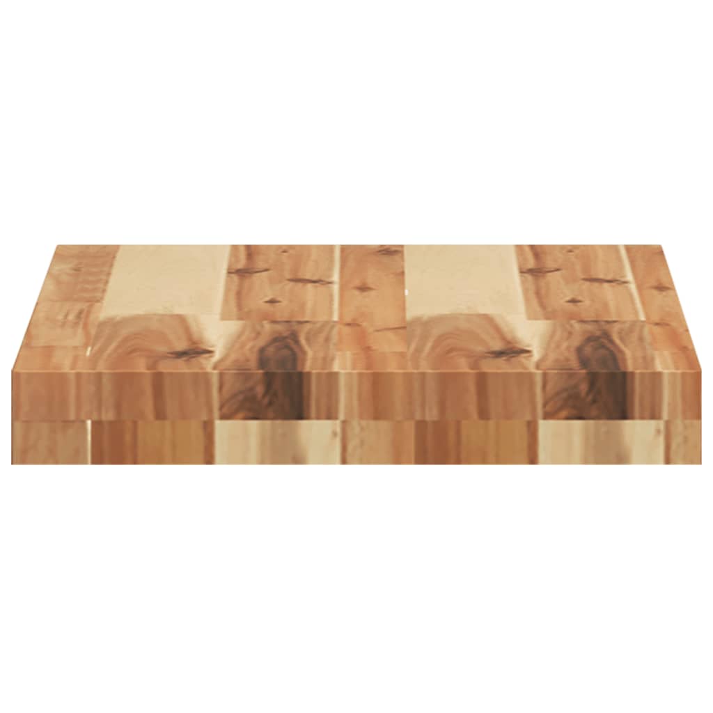 bordplade 40x30x4 cm rektangulær massivt akacietræ