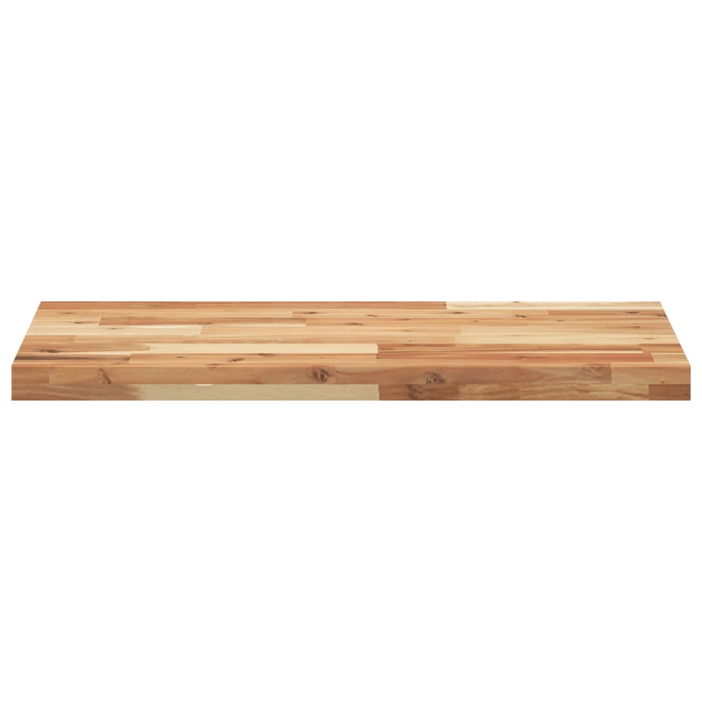 bordplade 80x40x4 cm rektangulær massivt akacietræ