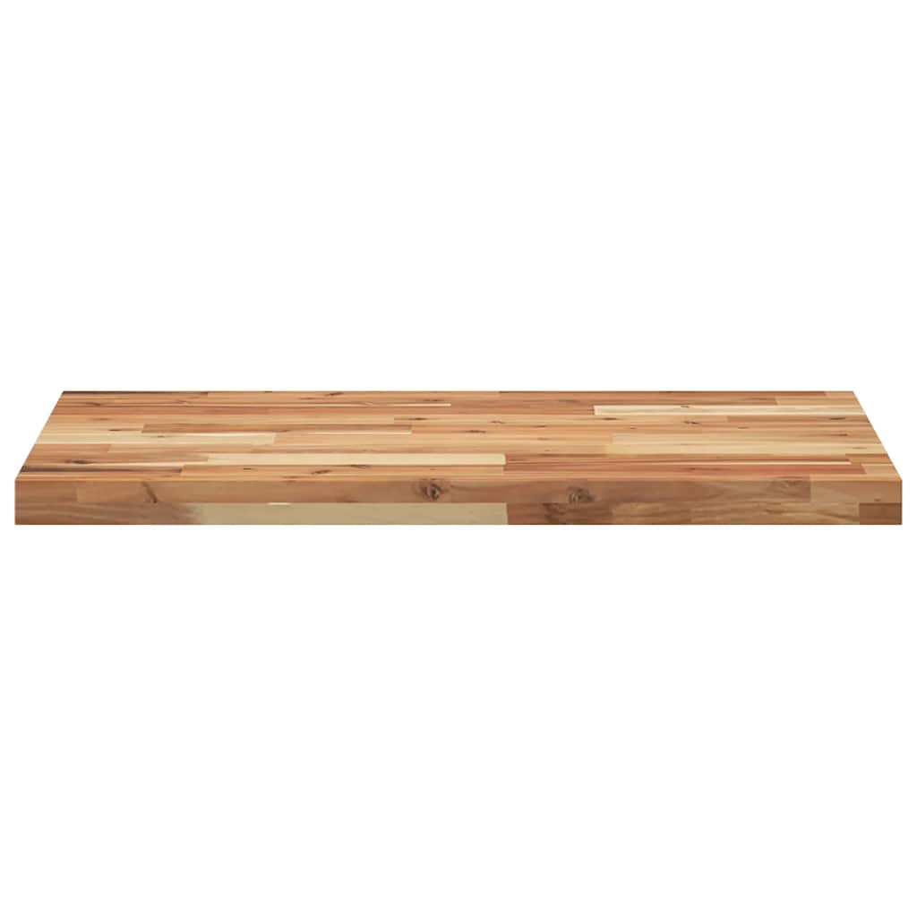 bordplade 120x50x4 cm rektangulær massivt akacietræ