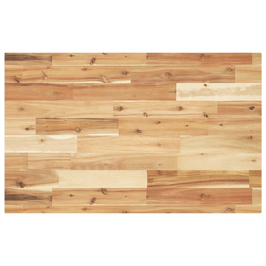 bordplade 140x50x4 cm rektangulær massivt akacietræ
