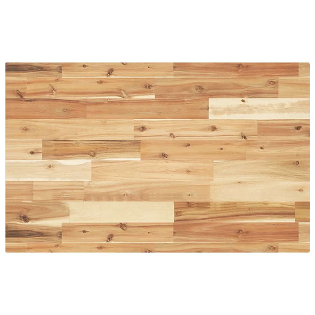 bordplade 160x50x4 cm rektangulær massivt akacietræ