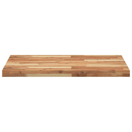 bordplade 80x60x4 cm rektangulær massivt akacietræ