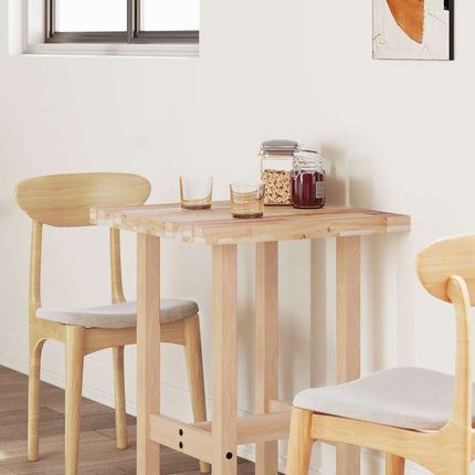 bordplade 100x60x4 cm rektangulær massivt akacietræ