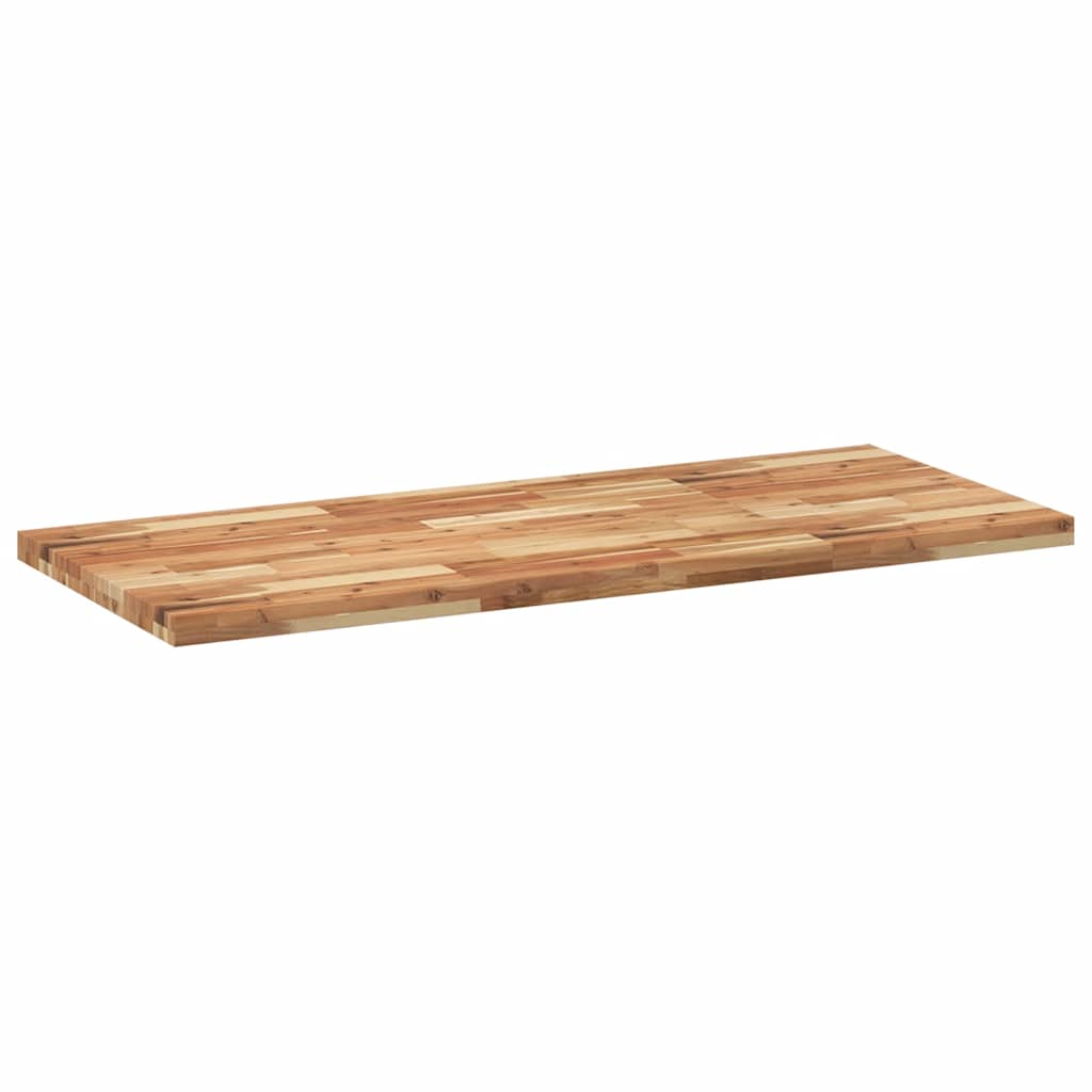 bordplade 120x60x4 cm rektangulær massivt akacietræ