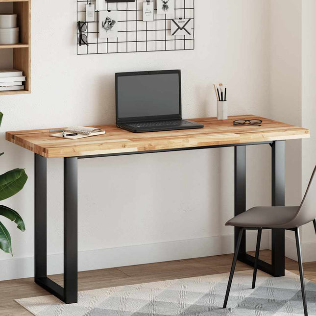 bordplade 120x60x4 cm rektangulær massivt akacietræ