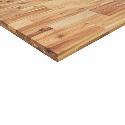 bordplade 140x60x4 cm rektangulær massivt akacietræ