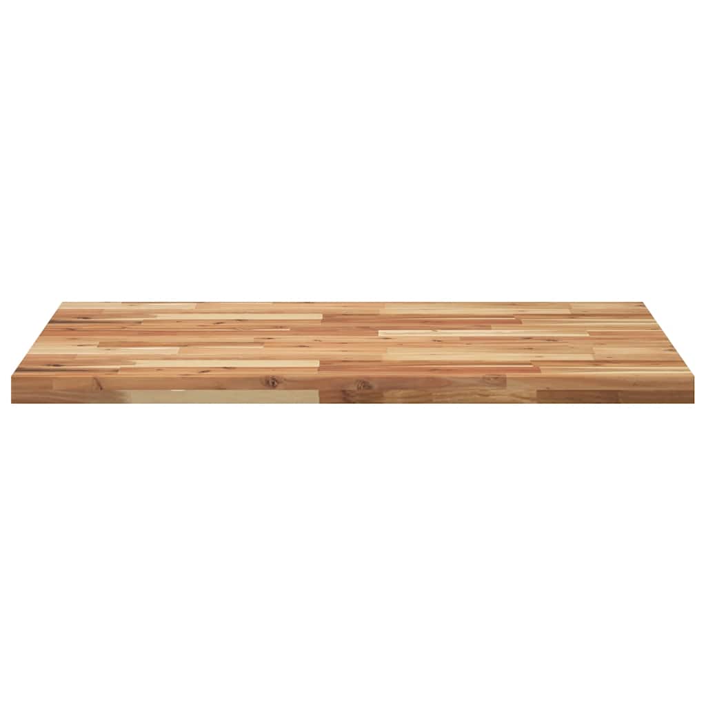 bordplade 100x70x4 cm rektangulær massivt akacietræ