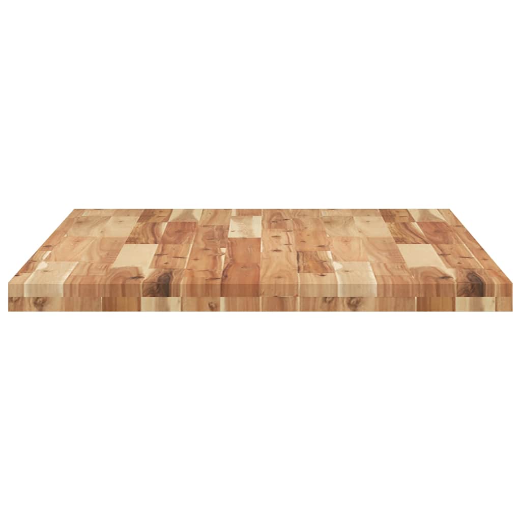 bordplade 120x70x4 cm rektangulær massivt akacietræ
