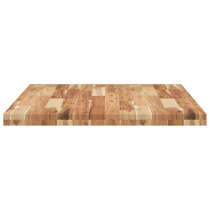 bordplade 120x70x4 cm rektangulær massivt akacietræ
