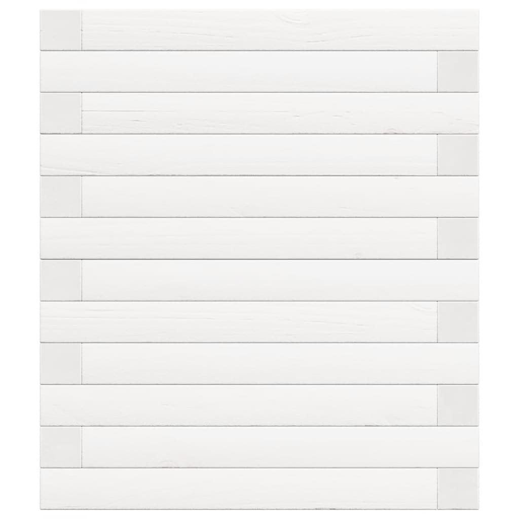 plantekasse 90x40x46 cm massivt fyrretræ hvid