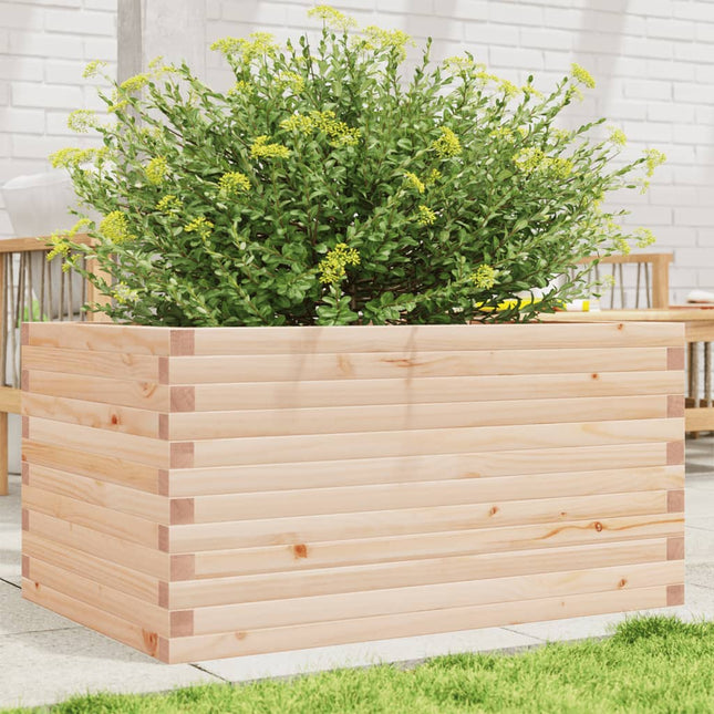 plantekasse 90x60x46 cm massivt fyrretræ