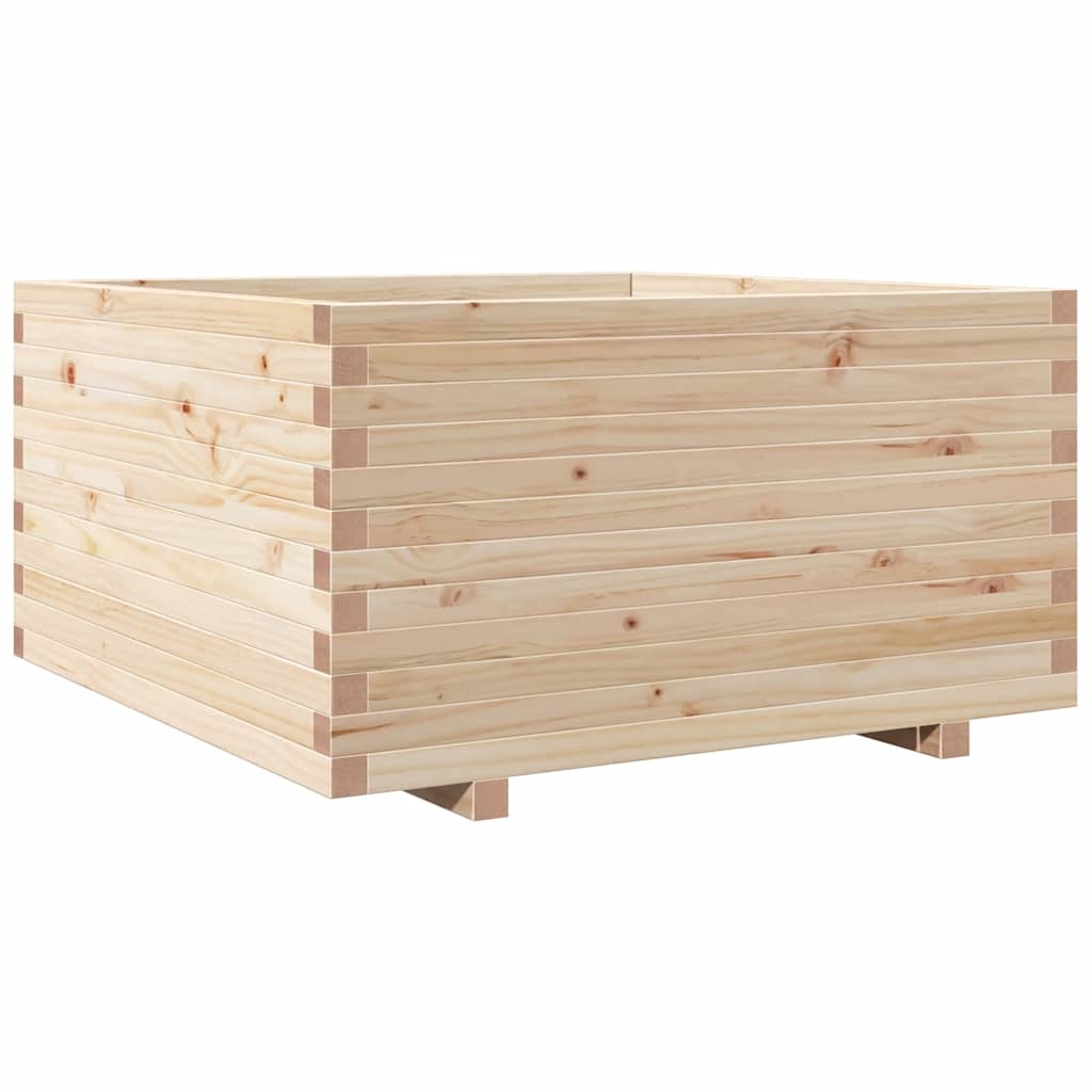 plantekasse 90x90x49,5 cm massivt fyrretræ