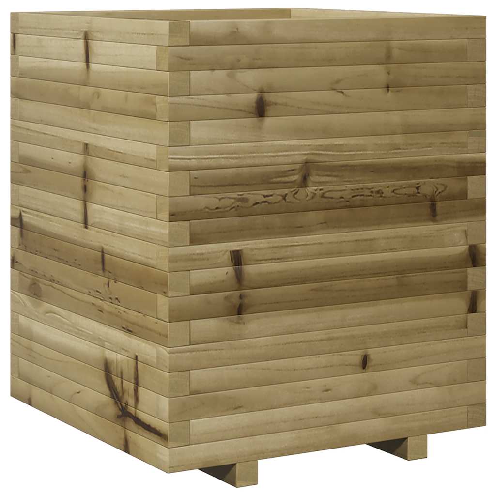 plantekasse 60x60x72 cm imprægneret fyrretræ