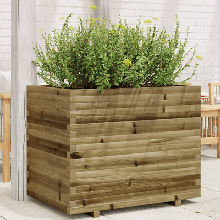 plantekasse 90x60x72 cm imprægneret fyrretræ