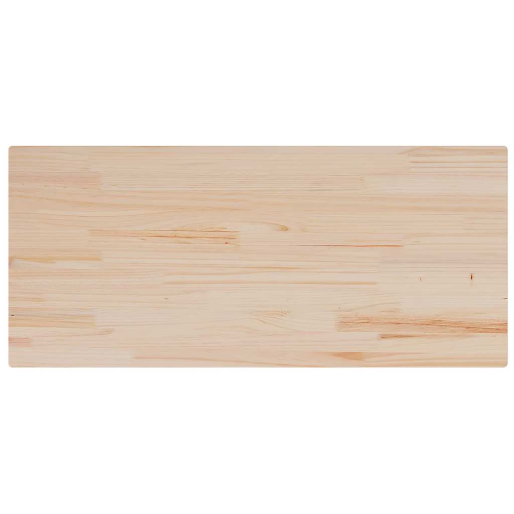 bordplade 90x40x1,7 cm rektangulær massivt fyrretræ
