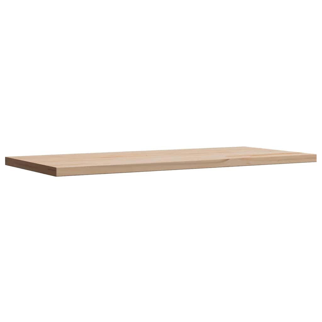 bordplade 90x40x1,7 cm rektangulær massivt fyrretræ