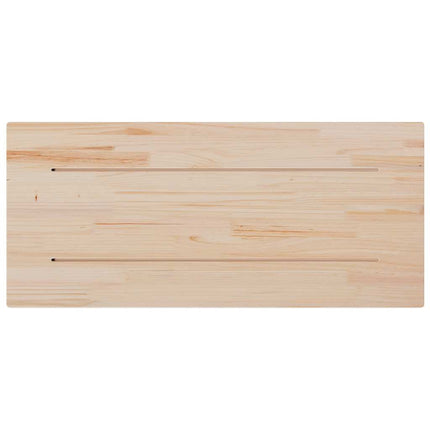 bordplade 90x40x1,7 cm rektangulær massivt fyrretræ