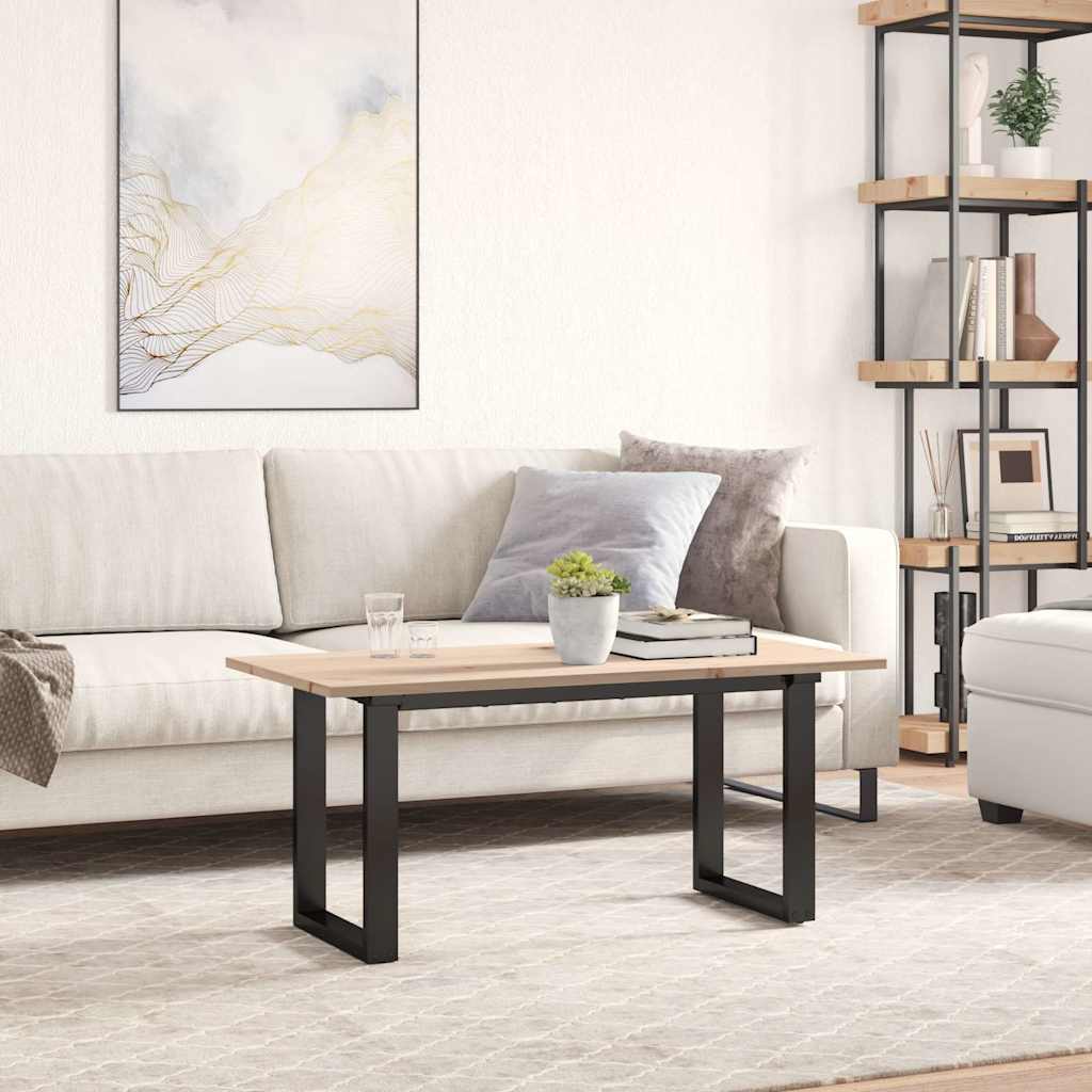 bordplade 100x50x1,7 cm rektangulær massivt fyrretræ