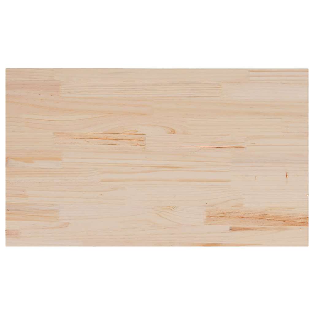 bordplader 3 stk. 80x47x1,7 cm rektangulær massivt fyrretræ