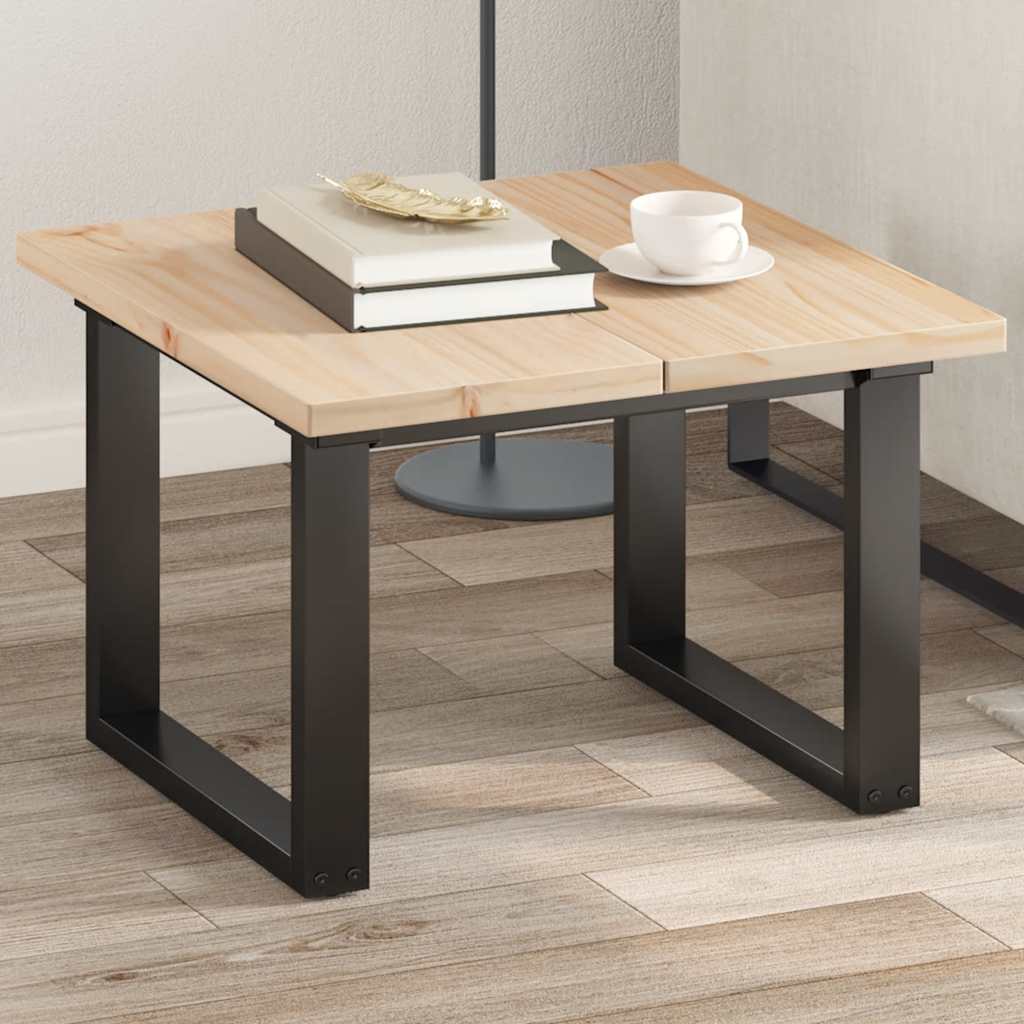 bordplader 2 stk. 60x30x2,5 cm rektangulær massivt fyrretræ billede