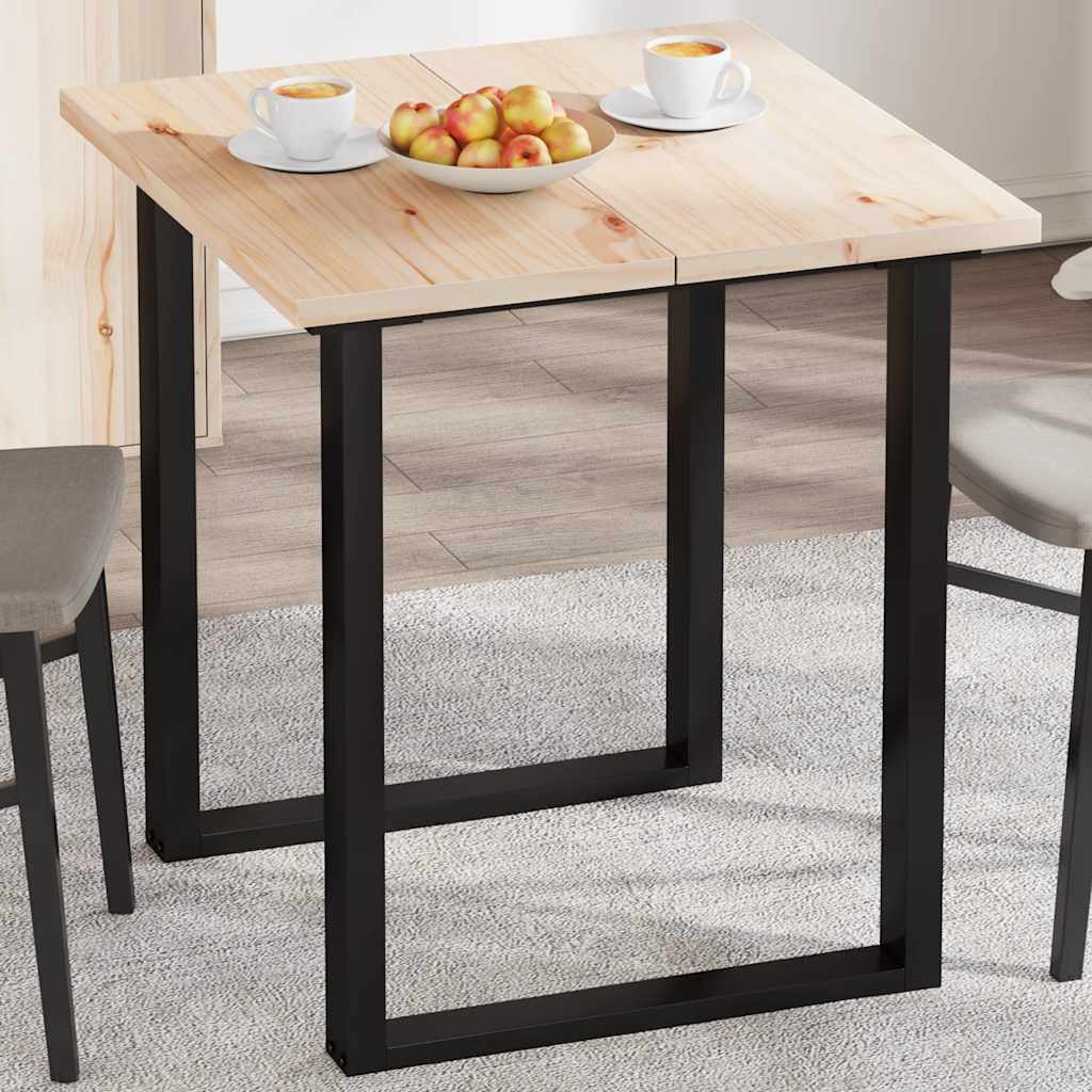 bordplader 2 stk. 70x35x2,5 cm rektangulær massivt fyrretræ billede