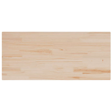 bordplade 90x40x2,5 cm rektangulær massivt fyrretræ