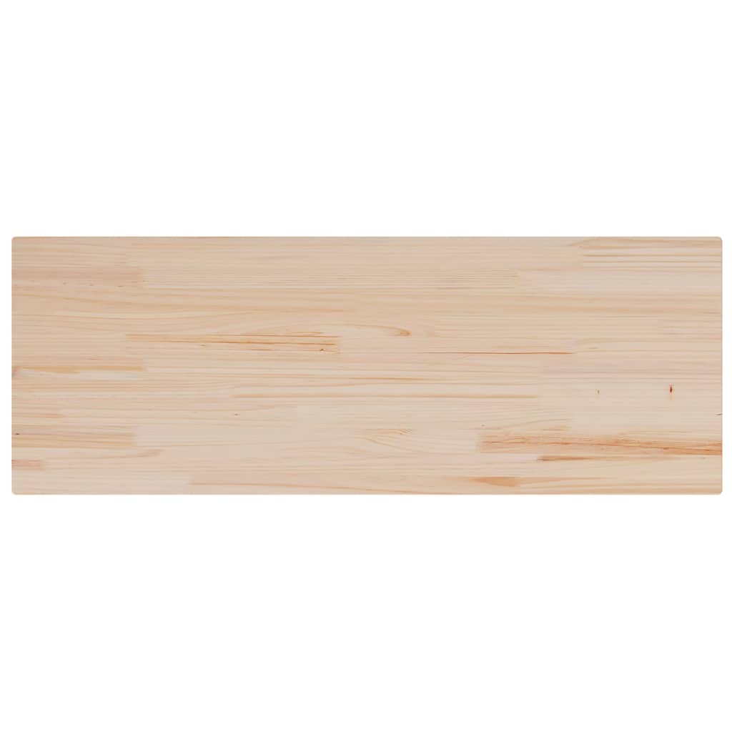 bordplade 110x40x2,5 cm rektangulær massivt fyrretræ