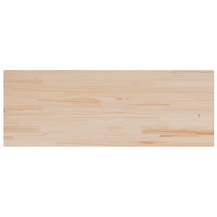 bordplade 110x40x2,5 cm rektangulær massivt fyrretræ