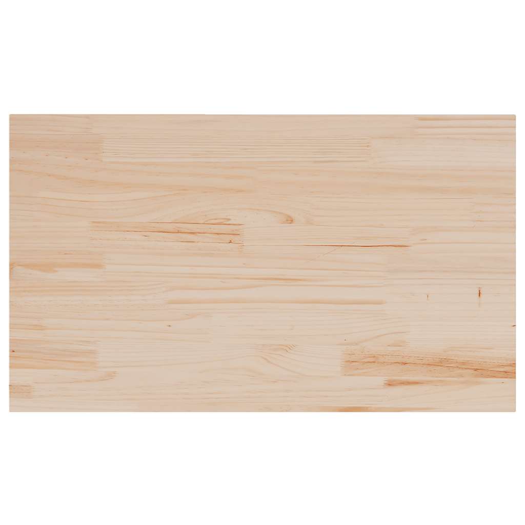 bordplader 3 stk. 80x47x2,5 cm rektangulær massivt fyrretræ