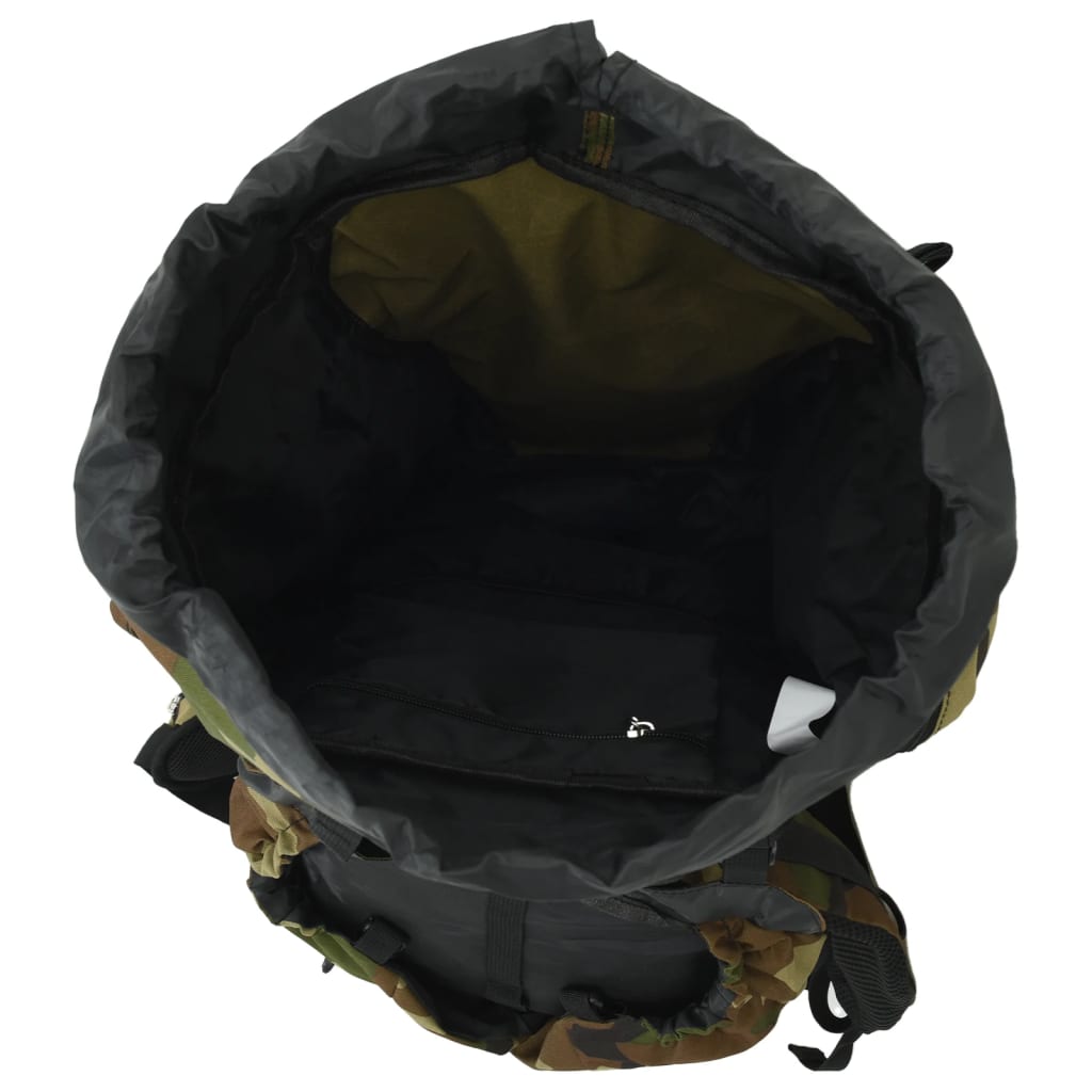 vandretaske 100 l camouflage oxfordstof grøn