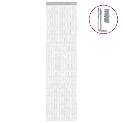 insektskærm til dør 56x186 cm aluminium