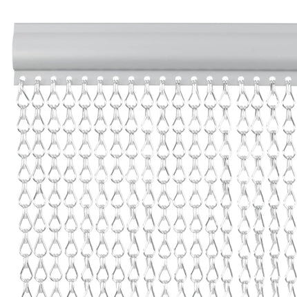 insektskærm til dør 90x212 cm aluminium