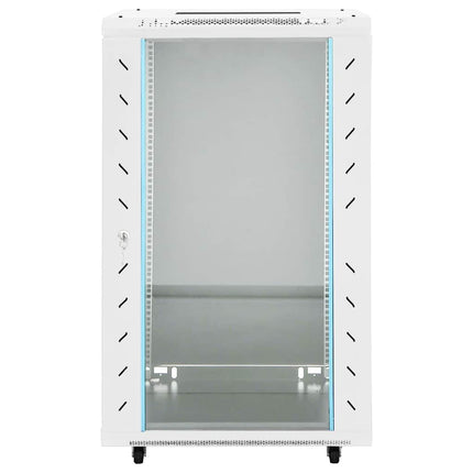 netværksskab med drejelige fødder 18U 19" IP20 60x60x100 cm