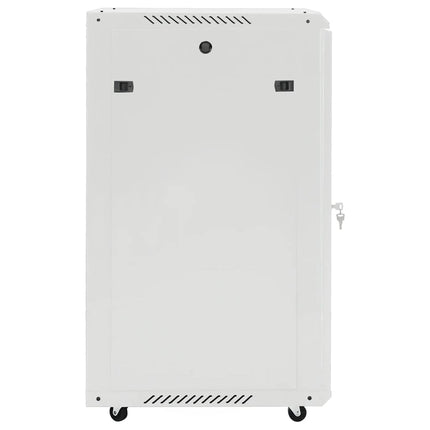 netværksskab med drejelige fødder 18U 19" IP20 60x60x100 cm