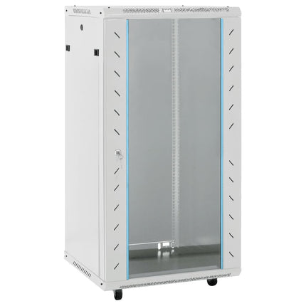 netværksskab med drejelige fødder 22U 19" IP20 60x60x120 cm